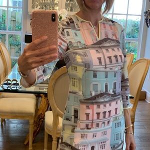Ted Baker size 0 silk “house” dress